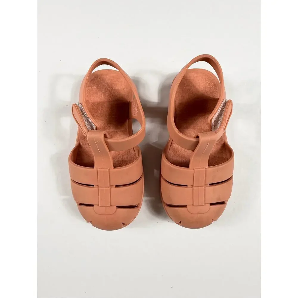 Zara Kids Fisherman Jelly Sandals Blush Pink EU 22 (US Toddler 6)